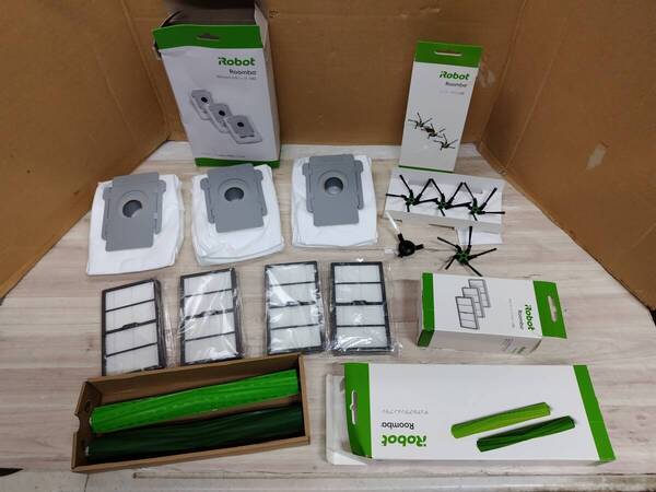 美品 IRobot Roomba ルンバ専用交換品 【allergenlockバッグ】【デュアルアクションブラシ】【ダストカットフェルター】【コーナーブラシ】