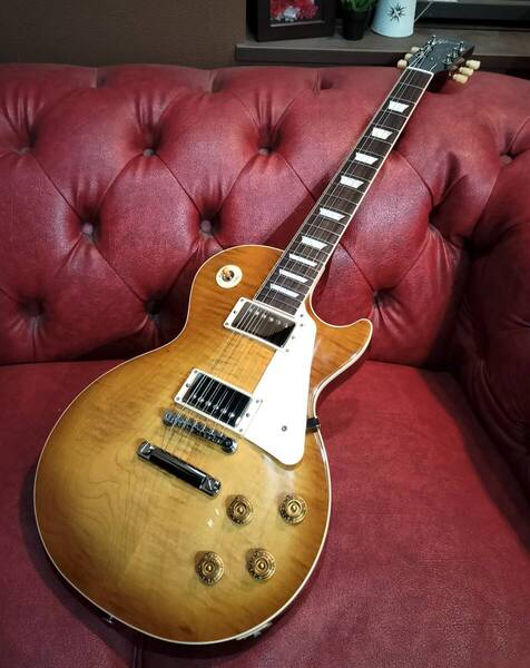 Gibson Les Paul Standard 50s Figured Top Dirty Lemon Burst ISHIBASHI Exclusive Model 2024