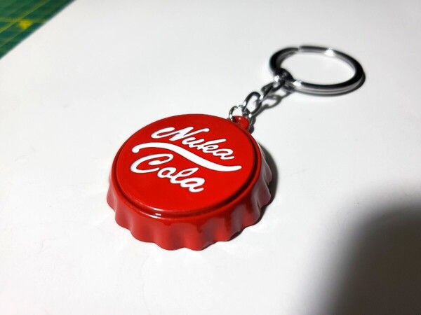 フォールアウト│ヌカコーラ│ボトルオープナー│falloutキーホルダー│アメリカン海外雑貨│インポート品│ゲーム、栓抜き