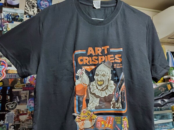 新品│テリファー│ホラー映画│輸入Tシャツ│海外インポート品│海外サイズS(JP-L)│黒│ブラック