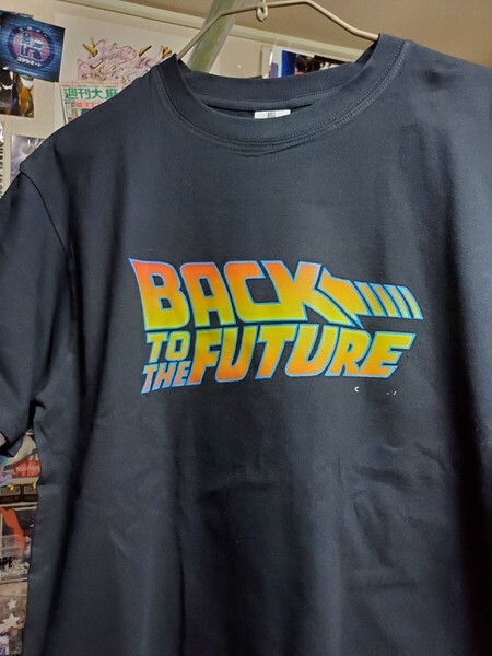 新品│激安投げ売り!│バックトゥザフューチャー│輸入Tシャツ│海外インポート品│サイズL│ブラック│HIPHOP│ストリート