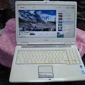 chcrome OS flex Intel P8400 2.26GHz メモリ4GB HDD 120GB FUJITSU FMV-BIBLO NF/C50 ドライバー完璧適用 送料無料