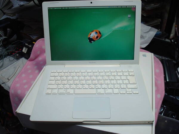MacBook 13.3inch A1181 Mac OS X 10.6.8 Intel Core 2 2.20GHz メモリ4GB HDD 120GB 優良中古 送料無料