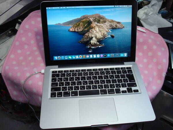 MacBook Pro 13-inch Mid 2012 Intel i5 2.5GHz メモリ8GB HDD 250GB Mac OS Catalina 10.15.7 放電回数3回 美品 送料無料