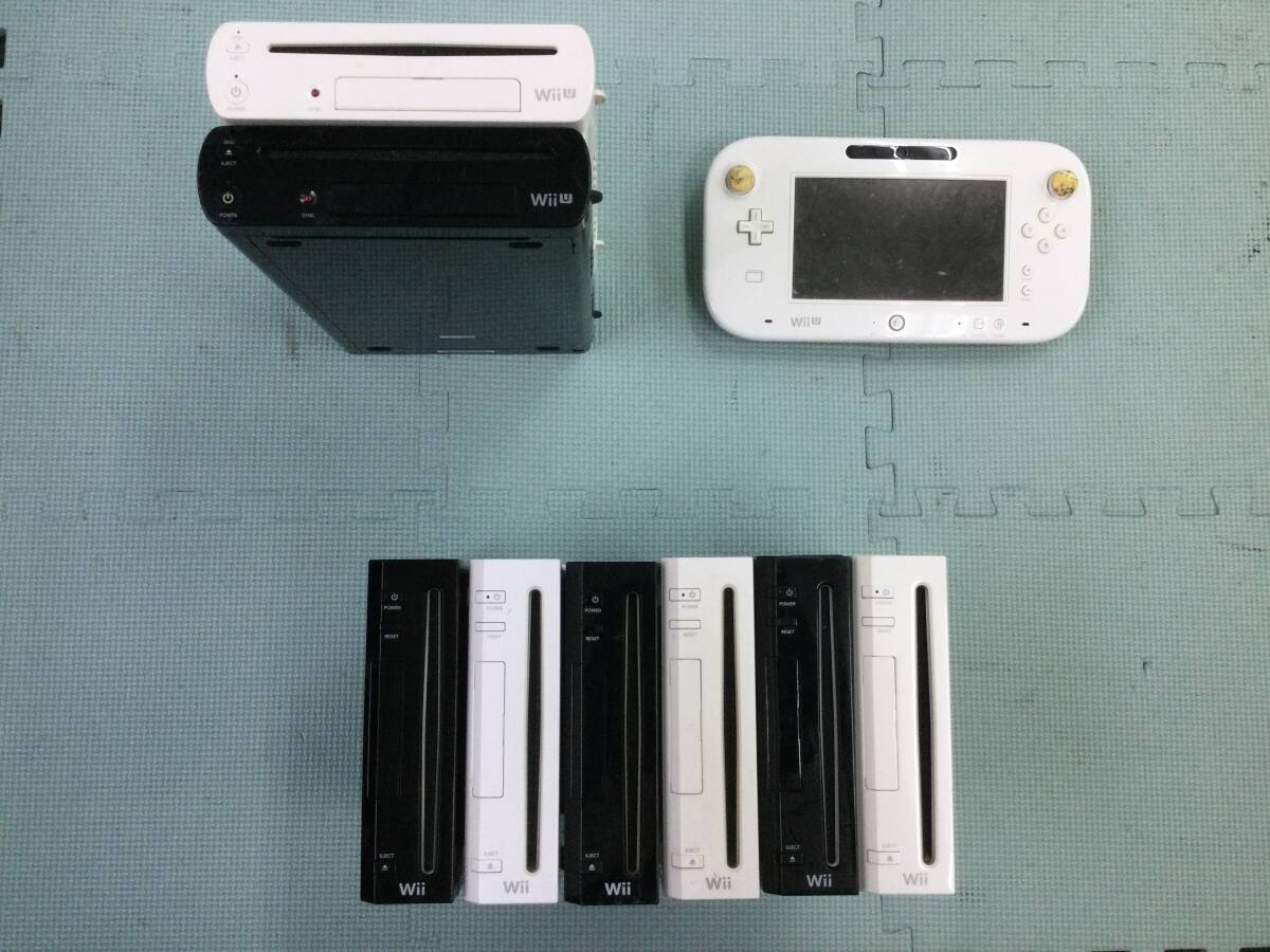 WiiU本体のみ ジャンク 4体SETまとめ売り - メルカリ