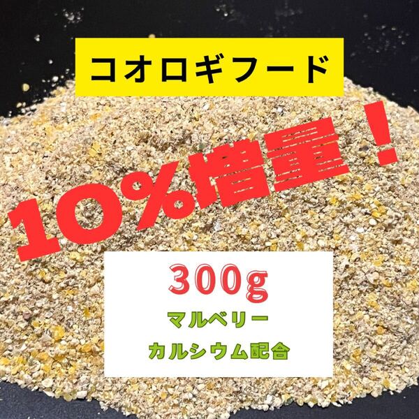 コオロギフード300g レッドローチにもどうぞ!マルベリーカルシウム配合