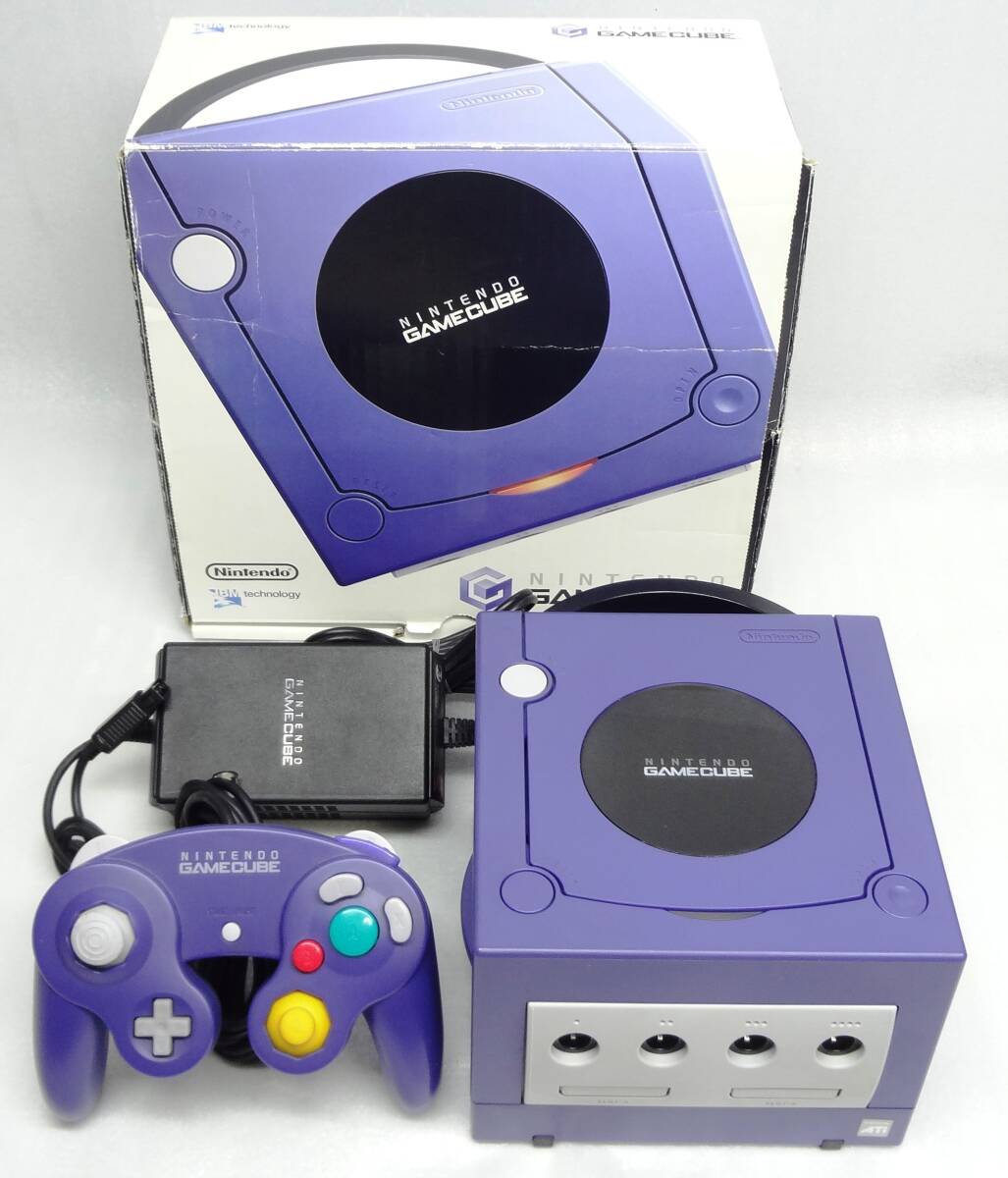 Yahoo!オークション -「ゲームキューブ本体バイオレット(」の