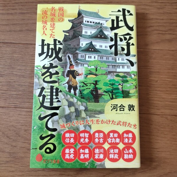 ★e 送料無料 即決♪ 武将、城を建てる 戦国の名城を建てた一流の城名人 (ポプラ新書 263) 河合敦/著 vv⑤