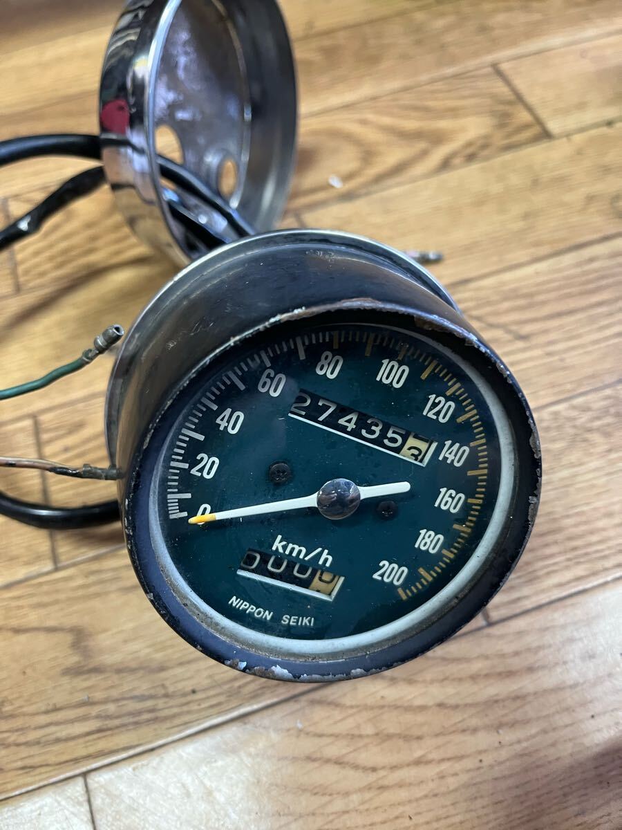 当時物新品未使用CB500純正タコメーター(CB400CB750) Yahoo!オークション -「cb500」(ホンダ用) (メーター)の落札相場