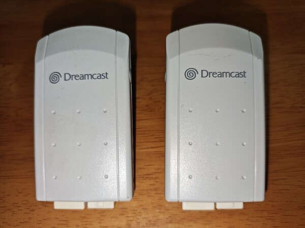 中古 送料無料 DC ドリームキャスト ぷるぷるパック HKT-8600 2個セット ドリキャス セガ SEGA ジャンク