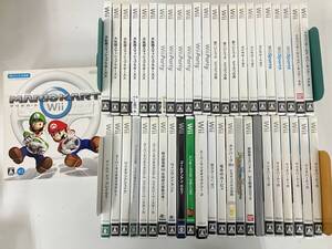 【1円〜】ニンテンドーWiiソフト 47点 まとめて セット / 星のカービィwii 毛糸のカービィ スマブラX マリオカートWii LW019