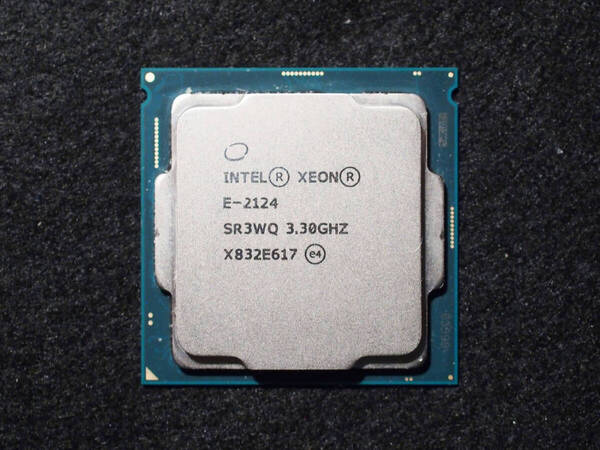 INTEL XEON E-2124 SR3WQ 3.30GHz