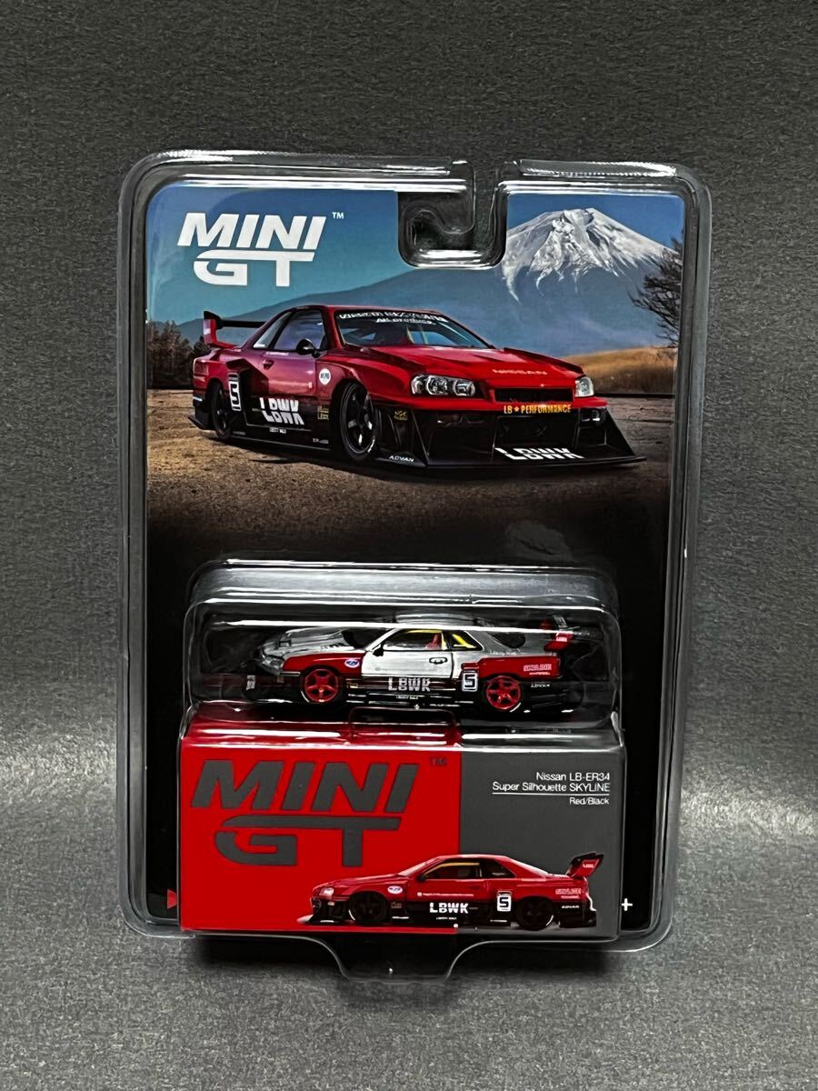 Amazon.co.jp: 1/18 LB-ER34 Super Silhouette SKYLINE Red