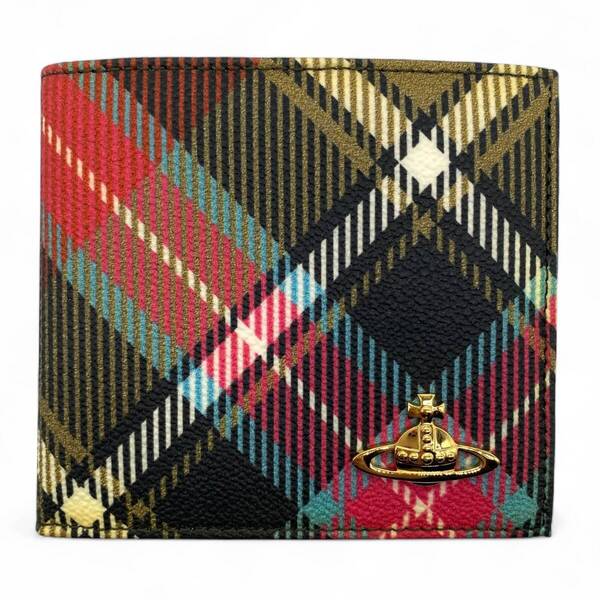 Vivienne Westwood Folding Wallet Plaid / ヴィヴィアンウエストウッド 二つ折り財布