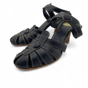 Vintage Vivienne Westwood Leather Heel Sandals 1/2 35 / ヴィンテージ ヴィヴィアンウエストウッド ヒールサンダル 23.5cm