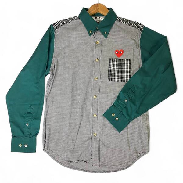 Comme des Garcons PLAY Long Sleeve Shirts Check / コムデギャルソン 長袖シャツ プレイ