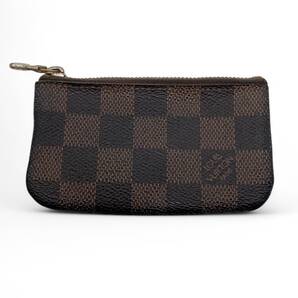 Louis Vuitton Damier Pochette Cl Coin Case ダミエ ポシェット クレ コインケース ブラウン