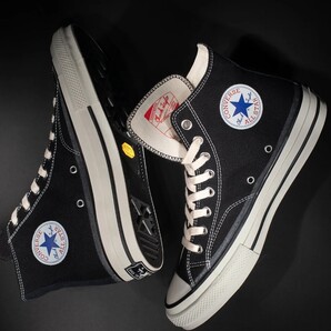 27.0cm CONVERSE ADDICT CHUCK TAYLOR CANVAS HI BLACK コンバースアディクト チャックテイラー キャンバス ハイ 黒 1AD521 27cm US8.5