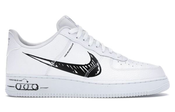 【新品未使用】NIKE ナイキ エアフォース1 スケッチ 25cm