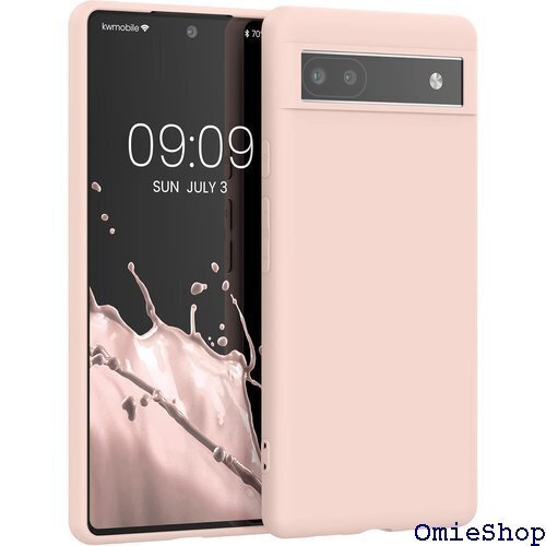kwmobile スマホケース Google Pixe 滑り止め ソフト TPU シリコン - ココナッツミルク 836