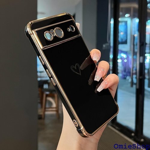 ZTOFERA Google Pixel 8 用 ハー ixel 8 スマホケース ワイヤレス充電対応 ブラック 1494