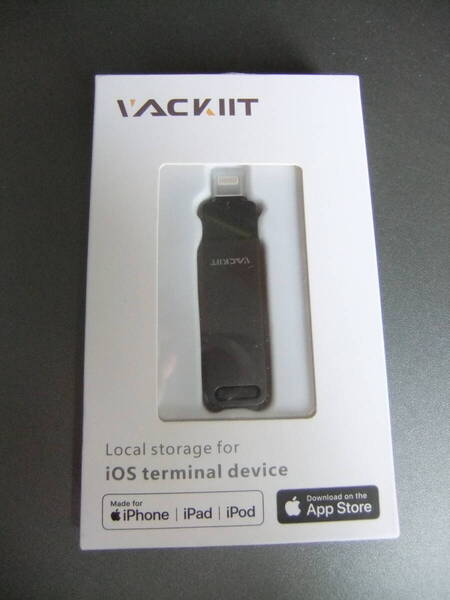 1点物【未使用/未開封】Vackiit 128GB 「Apple MFi認証取得」iPhone用 usbメモリusb iphone対応 Lightning Type-C USB デッドお宝蔵出し