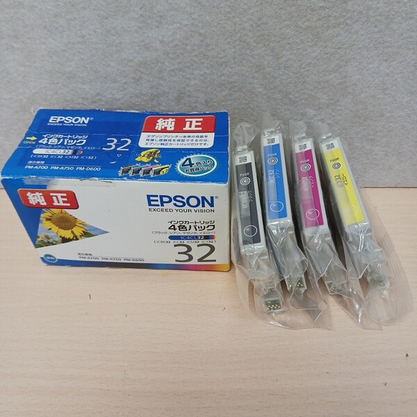 y050106k エプソン EPSON 【純正品】 インクカートリッジ ヒマワリ IC4CL32 4本セット