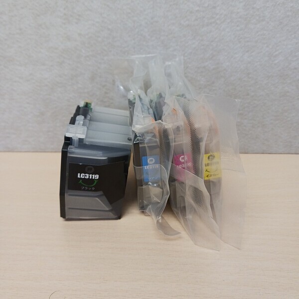 y052211k【互換品】Brother ブラザー LC411 4本セット (BK/C/M/Y)