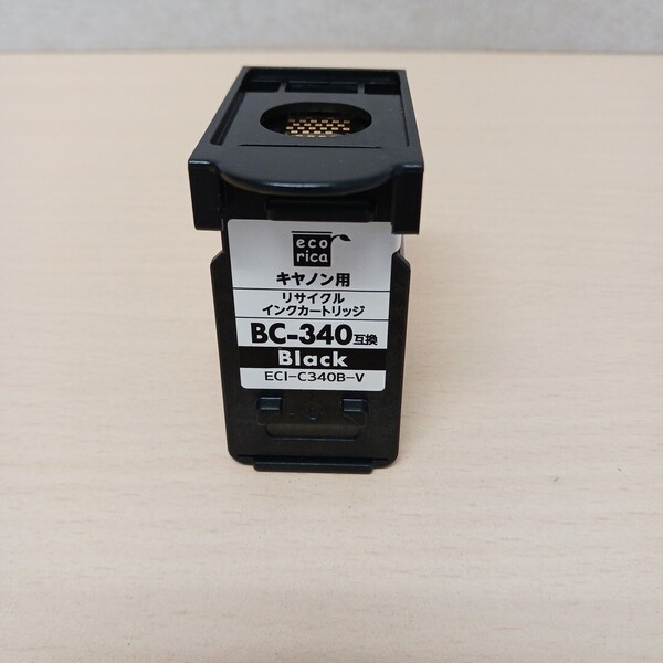 y052213k エコリカ ecorica 【互換品】キヤノン Canon BC-340 ブラック BK