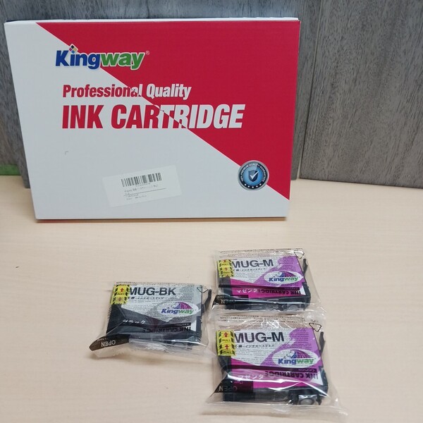 y052911k Kingway【互換品】EPSON エプソン マグカップ MUG-BK /M 3本セット