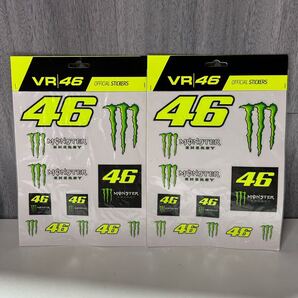 y051504a VRI46 Monster ロッシモンスター デカールステッカーセット Valentino ROSSIVR46 MONSTER 2枚セット