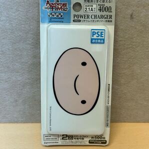 y052208a グルマンディーズ モバイルバッテリー アドベンチャー・タイム リチウム充置器 2.1A ADT-17A(フィン)USB充電 タイプB