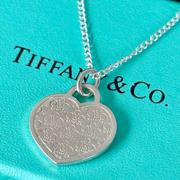 【良品】【ティファニー】TIFFANY&Co. ペンダント ネックレス ハート 2016 GO WOMEN 蘭 記念 限定 シルバー925(2505482600)