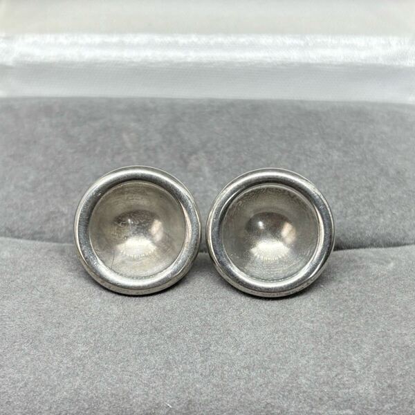 【希少】【良品】【ジョージジェンセン】GEORG JENSEN 92 サークル カフス シルバー925 紳士 小物 ビジネス 結婚式(2505501000)