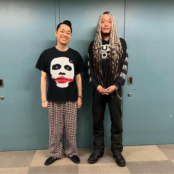 【バナナマン設楽着用】JOKER ジョーカー Tシャツ ブラック;,