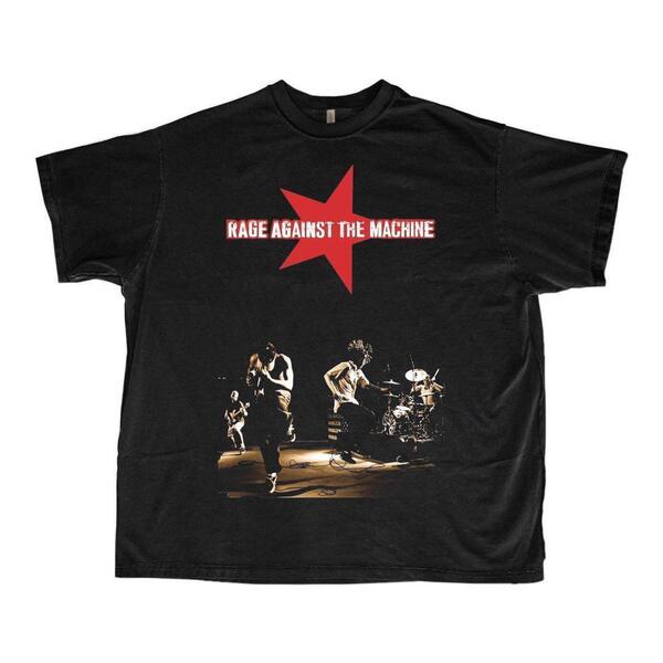 RAGE AGAINST THE MACHINE Tシャツ ブラック