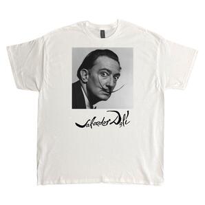 サルバドール・ダリ Tシャツ ホワイト 絵画 アート Vintage.