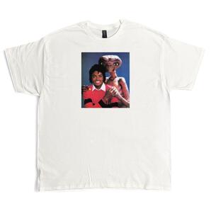 マイケル・ジャクソン E.T. Tシャツ ホワイト Vintage