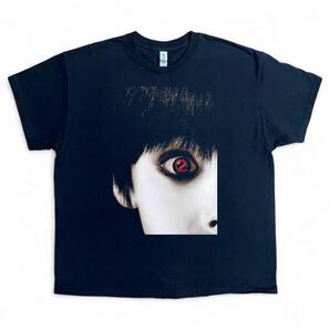 呪怨 2 としおくん Tシャツ ブラック Vintage,