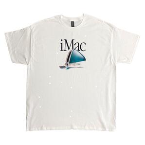 iMac Apple Tシャツ ホワイト Vintage,/