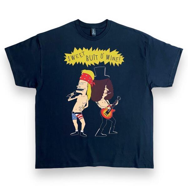Guns N′ Roses ガンズ・アンド・ローゼズ Tシャツ ブラック,.
