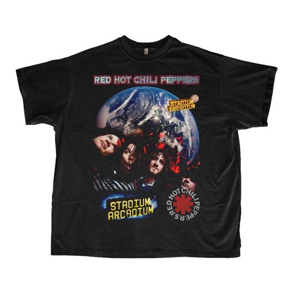 RED HOT CHILI PEPPERS Tシャツ ブラック 黒
