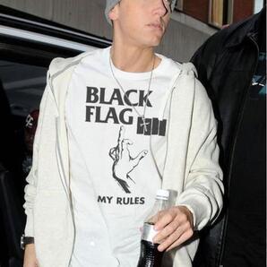 【EMINEM着用】BLACKFLAG Tシャツ ブラック Vintage.