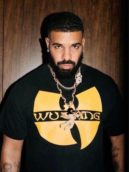 【ドレイク着用】Wu Tang Clan Tシャツ ブラック Vintage,