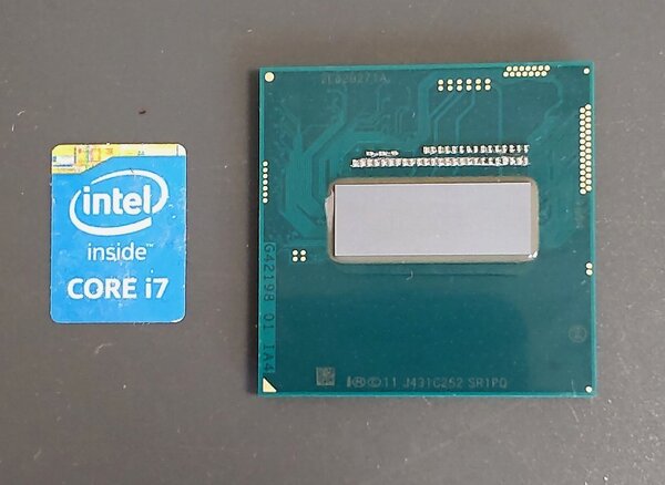 Intel Core i7-4710MQ 2.5GHz 4コア8スレッド SR1PQ 動作確認済 主にノートパソコン用 -71A