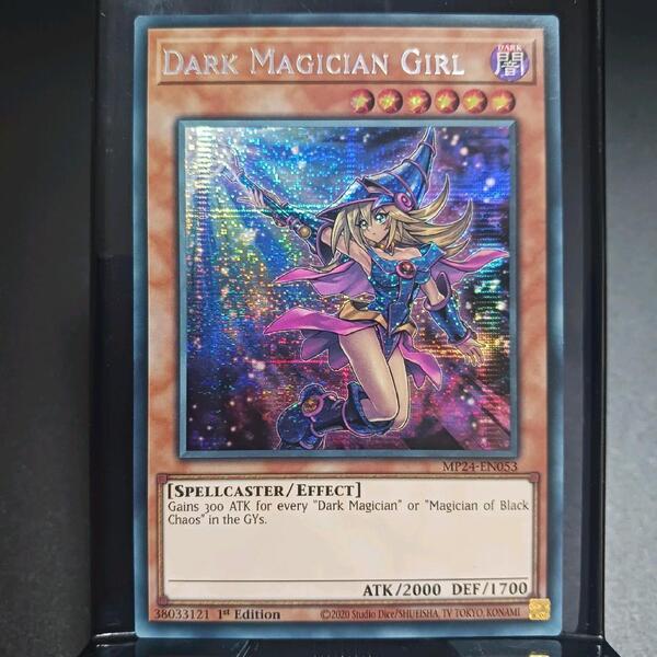 【EU版】遊戯王 ブラック・マジシャン・ガール 英語 MP24 シークレット