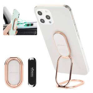 【人気商品】スマホリング 【MindSky2021年業界初製品】、縦置きできるな新バンカーリング、折りたたみ耐久性スマホリング、携