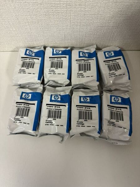 純正未使用品 hp61xlカラー 8個セット NO1