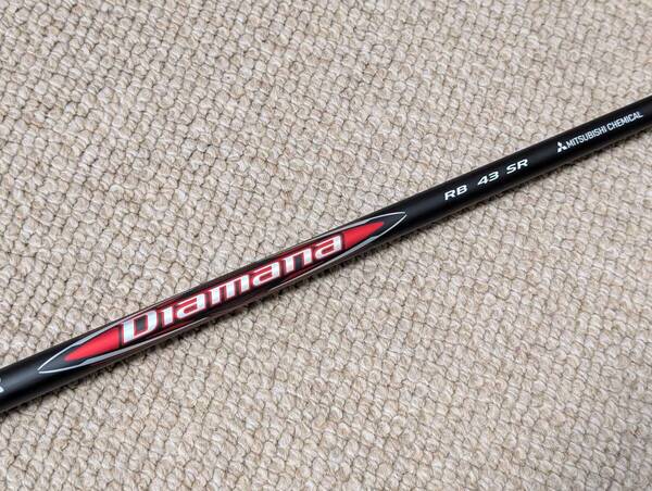 美品レア 三菱 Diamana RB43 SR 飛距離系 シャフトのみ1回抜き 1w用 中古格安