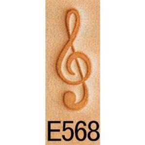 ト音記号◆レザークラフト◆音楽好きさんに